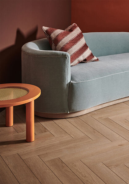 Sava Herringbone Sand