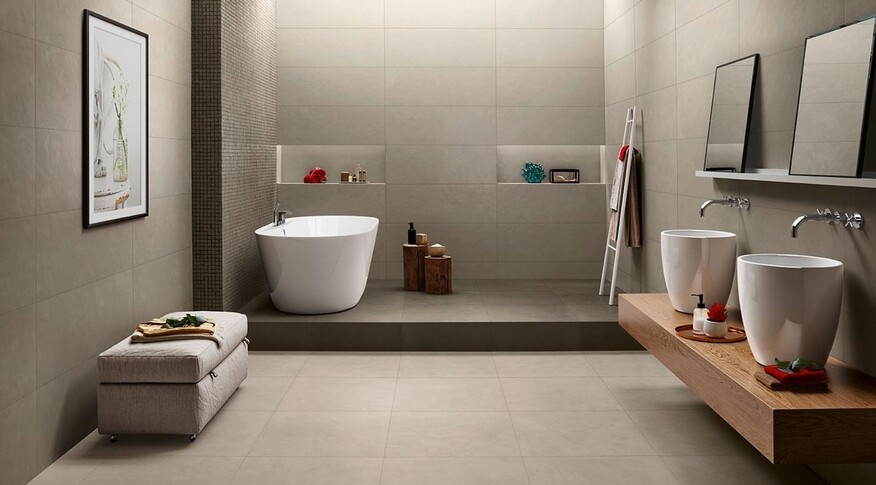 love tiles splash grey tortora wc