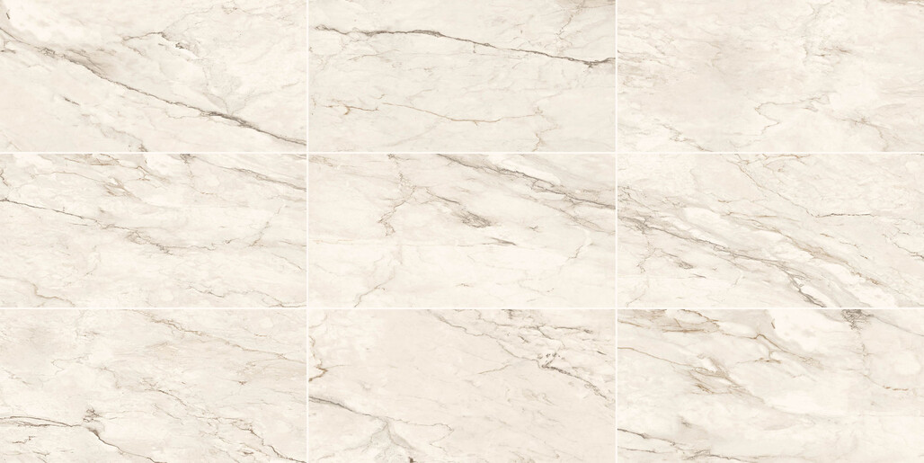 Imola Ceramica The Room Cremo Delicato 120x278 cm Vloertegel / Wandtegel Dikte: 6,5 mm Glanzend Vlak Naturale CRE DL6 278 RM Prints