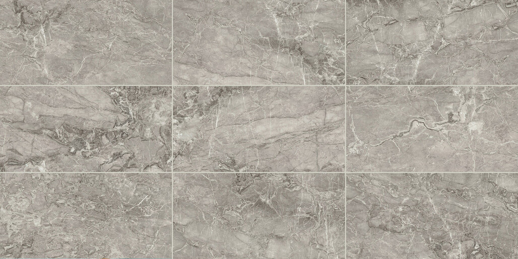 Imola Ceramica The Room Gris Breche 120x278 cm Vloertegel / Wandtegel Dikte: 6,5 mm Glanzend Vlak Lappato BRE DU6 278 LP Prints