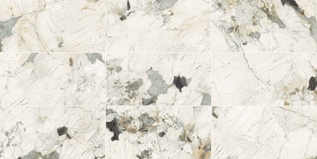 Imola Ceramica The Room Quartzite Patagonia 120x278 cm Vloertegel / Wandtegel Dikte: 6,5 mm Glanzend Vlak Lappato PAT WH6 278 LP Prints