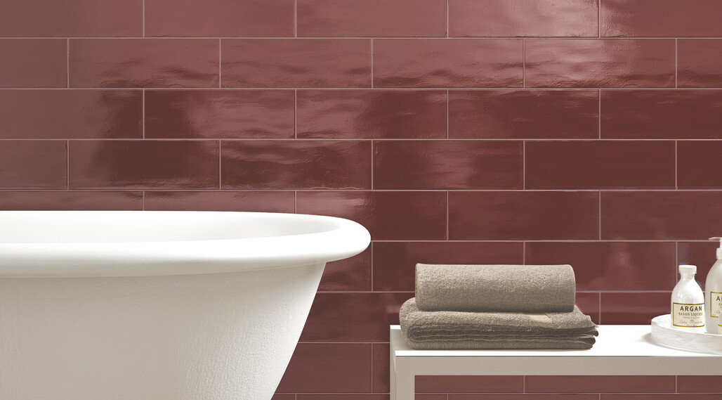 Ragno Brick Glossy Purple