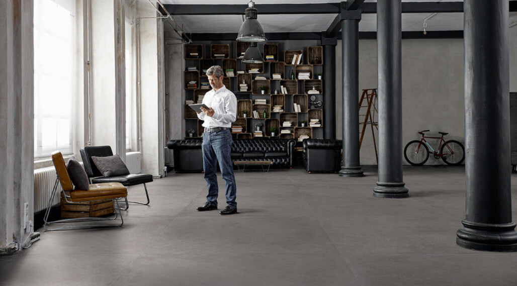 Imola Ceramica Blox Dark Grey 90x90