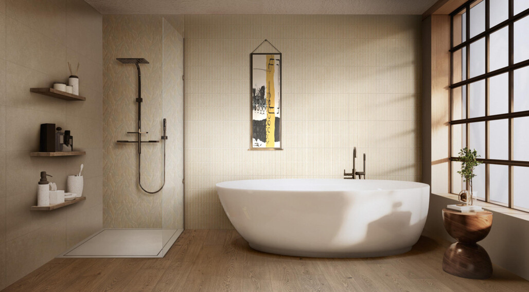 Marazzi-Room-Wall-Taupe-Beige3D-Dekoro