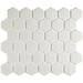 Aquacolor Porcelain White Big Hexagon