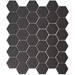 Aquacolor Porcelain Antracite UG Big Hexagon