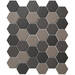 Aquacolor Porcelain Dark Grey Mix UG Big Hexagon