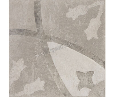 Emilceramica Kotto Decors Cenere 20x20 cm Decor Deko Art Mat Vlak Naturale E7PW | 2