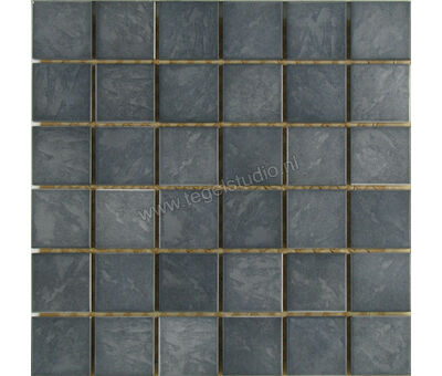 Jasba Village Schiefer 5x5 cm Mozaiek Secura Mat Gestructureerd Ht-Veredeling 3509H | 1