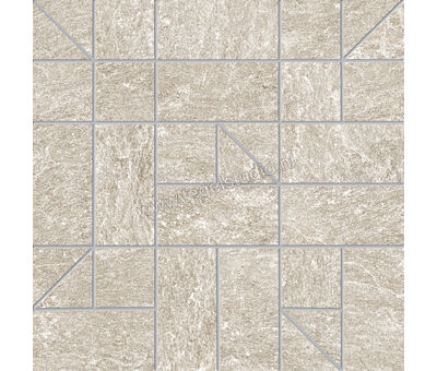 Agrob Buchtal Timeless Sand 30x30 cm Mozaiek Trio Mat Gestructureerd Ht afwerking 283174H | 1