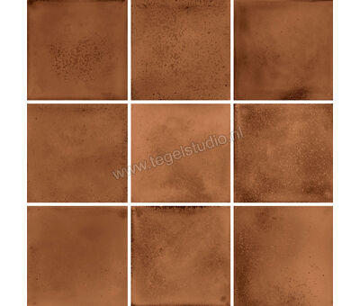 Agrob Buchtal Karl Terra 30x30 cm Mozaiek 10X10 Mat Gestructureerd Ht afwerking 47277H | 2