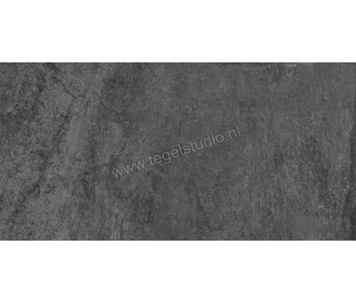 Del Conca Lavaredo Nero 60x120 cm Vloertegel / Wandtegel Mat Gestructureerd Grip GCLA08GRIR | 1
