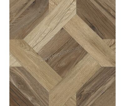 Flaviker Nordik Wood Mansion Go / Brown 60x60 cm Vloertegel / Wandtegel Mat Vlak Naturale PF60005047 | 1
