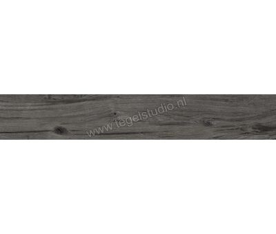 Flaviker Nordik Wood Smoked 20x120 cm Vloertegel / Wandtegel Mat Vlak Grip PF60004611 | 1