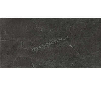 Imola Ceramica X-Rock Black N 60x120 cm Vloertegel / Wandtegel Mat Gestructureerd Naturale X-ROCK 12N | 2