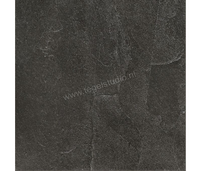 Imola Ceramica X-Rock Black N 60x60 cm Vloertegel / Wandtegel Mat Gestructureerd Naturale X-ROCK 60N | 2