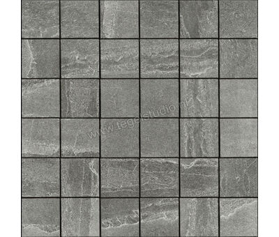Imola Ceramica X-Rock Grey G 30x30 cm Mozaiek Mat Gestructureerd Naturale MK.X-ROCK 30G | 1