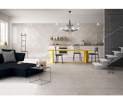 Imola Ceramica Muse White 120x120 cm Vloertegel / Wandtegel Mat Gestructureerd Naturale MUSE 120W | 2