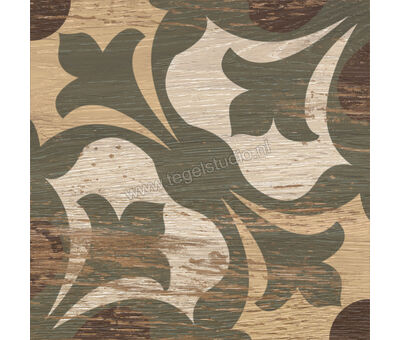 Keraben Hidraulicwood Multicolor 20x20 cm Vloertegel / Wandtegel Decor Mat Gestructureerd P0003161 | 5