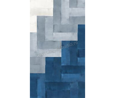 La Fabbrica Small Light Blue 6.5x20 cm Wandtegel Glanzend Vlak 180007 | 2