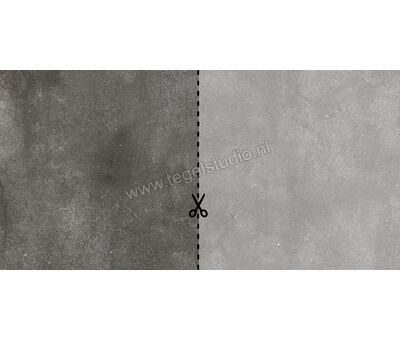 Del Conca Anversa2 Antracite Hav210 60x60x2 cm Terrastegel Kleur Sample Mat Gestructureerd Naturale SCAV08R SM | 1