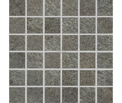 Agrob Buchtal Quarzit Basaltgrau 5x5 cm Mozaiek Mat Gestructureerd HT 8460-7161H | 1
