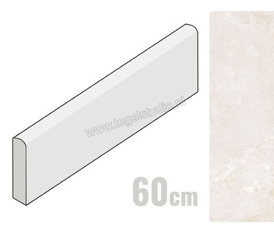 Keraben Rue de Paris Beige 8x60 cm Plint Mat Vlak Natural GUXRQ001 | 1