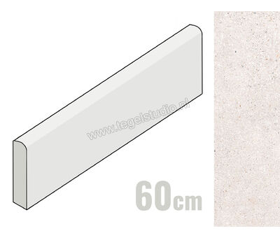 Keraben Underground Beige 8x60 cm Plint Mat Vlak Naturale P0000787 | 1