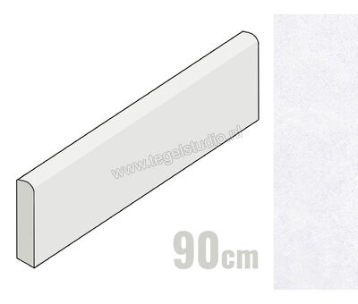 Keraben Verse White 8x90 cm Plint Mat Vlak Naturale P0002993 | 1