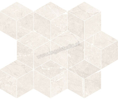 Keraben Inari Crema 26x30 cm Mozaiek Cube Mat Gestructureerd Naturale GVB5W011 | 1