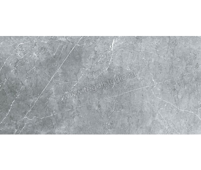 Keraben Inari Marengo 37x75 cm Vloertegel / Wandtegel Glanzend Gestructureerd Lappato GVBAC000 | 2