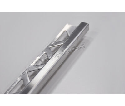 Schlu-line Hoekig-EG FEQ-SG80 Afsluitprofiel Vierkant 2,5 m Profiel Roestvrij staal Roestvrij staal geborsteld FEQ-SG80 | 1
