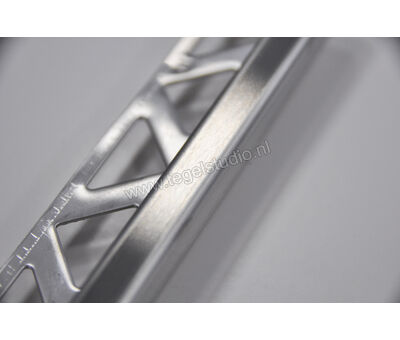 Schlu-line Hoekig-EG FEQ-SG80 Afsluitprofiel Vierkant 2,5 m Profiel Roestvrij staal Roestvrij staal geborsteld FEQ-SG80 | 2