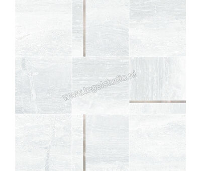 Keraben Luxury White 30x30 cm Mozaiek Signia Glanzend Gestructureerd Soft Lappato P0000269 | 1