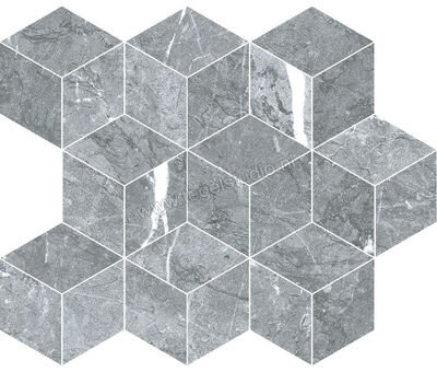 Keraben Inari Marengo 26x30 cm Mozaiek Cube Glanzend Gestructureerd Lappato GVB5W020 | 1