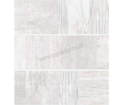 Keraben Underground White 25x70 cm Wandtegel Decor 3Er Set Mat Vlak Naturale R0000393 | 1