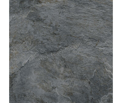Kronos Ceramiche Rocks Silver Black 60x60 cm Vloertegel / Wandtegel Mat Gestructureerd Naturel KRO7401 | 5