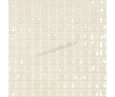 Jasba Amano Creme 2x2 cm Mozaiek Glanzend Vlak 41920H | 1
