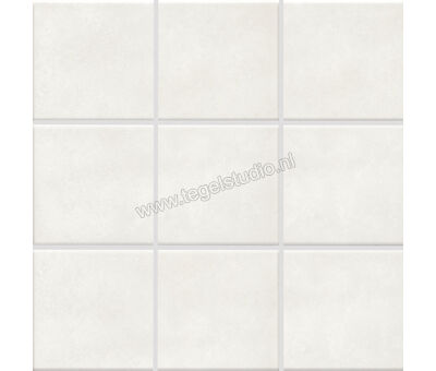 Jasba Pattern Weiß 10x10 cm Mozaiek Mat Vlak Ht-Veredeling 42000H | 1