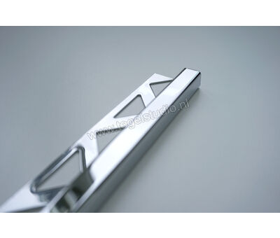 Schlu-line Hoekig-EC FEQ-SBC110 Afsluitprofiel Vierkant 2,5 m Profiel Roestvrij staal Roestvrij staal verchroomd FEQ-SBC110 | 2