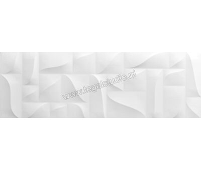 Keraben Superwhite Superwhite 30x90 cm Wandtegel Glanzend Gestructureerd Gloss KU7PG060 | 1