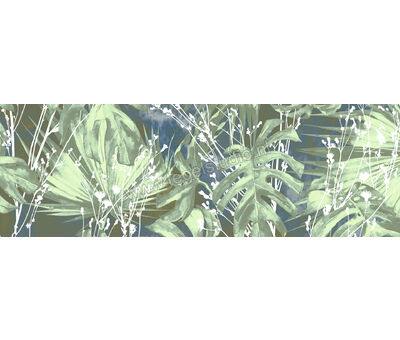 Agrob Buchtal Modern White Tropical Garden 30x90 cm Wandtegel dubbel set Mat Vlak HT 393115H | 2
