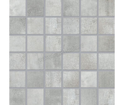 Jasba Ronda Zement-Mix 5x5 cm Mozaiek Mat Vlak Ht-Veredeling 43226H | 1