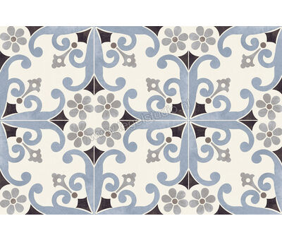 Faetano Paris Montmartre Blu 20x20 cm Vloertegel / Wandtegel Decor Mat Vlak 20PR00MBA | 1