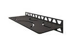 Schlüter Systems SHELF-W-S1 TSDA - structuur-gecoat donker antraciet SWS1D6TSDA