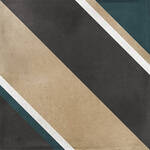 La Fabbrica Small Trend Black Diagonal 10x10 cm Decor 180233 | 1