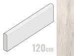Emil Ceramica Millelegni White Toulipier 7.5x120cm Plint