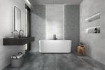 Keraben Barrington Graphite 25x50 cm Wandtegel Concept Mat Gestructureerd Naturale KUYTP00G | 2