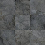 Kronos Ceramiche Rocks Silver Black 60x60 cm Vloertegel / Wandtegel Mat Gestructureerd Naturel KRO7401 | 2