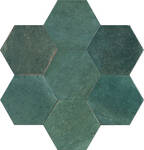 Marazzi Lume Green 18.2x21cm Decor